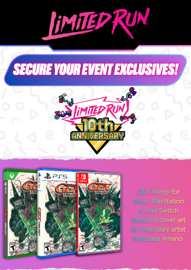 GEX Trilogy Limited Exclusive Cover Variant